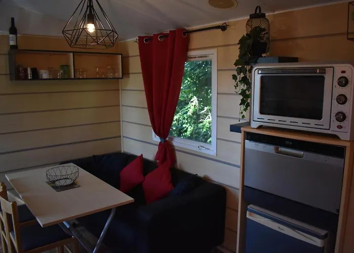Mobil-home Sur Terrain Bucolique Luxusní stan